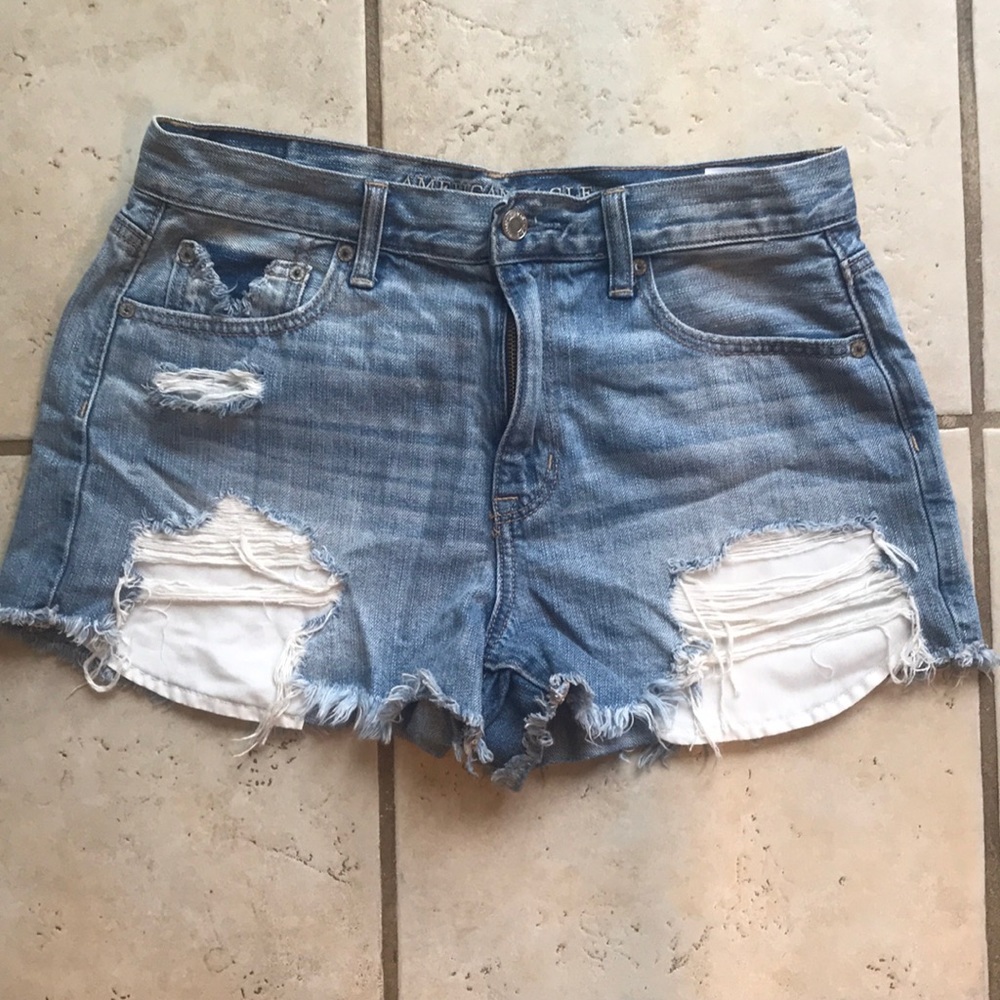 American Eagle Vintage Hi-rise Festival shorts